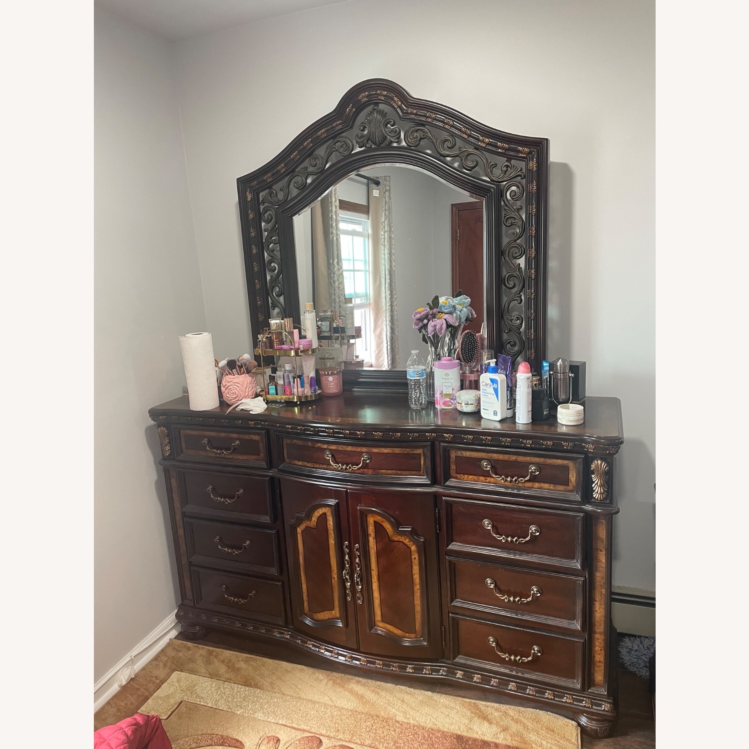 Bob’s Discount Furniture Wooden Dresser - image-1