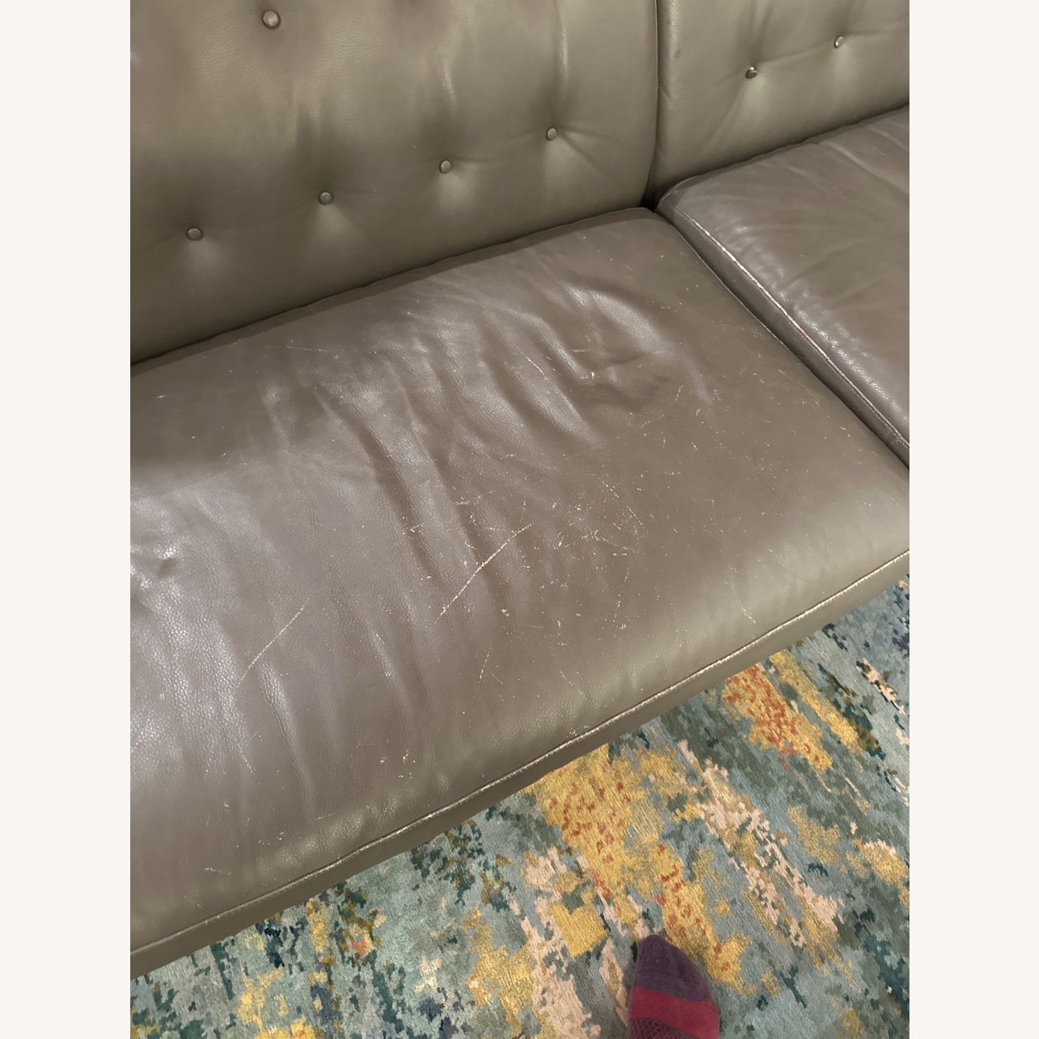 Room & Board Holmes Leather Sofa - image-2