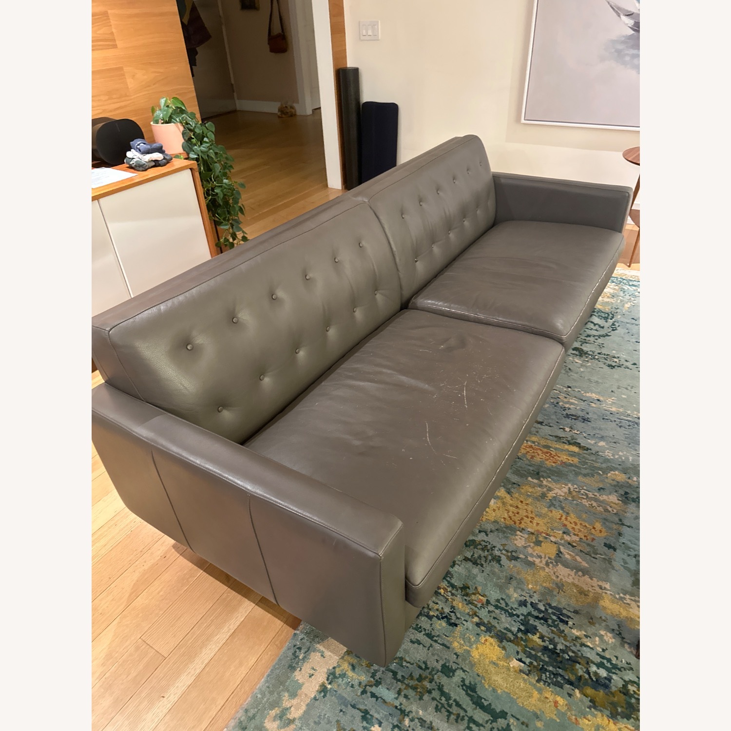 Room & Board Holmes Leather Sofa - image-1