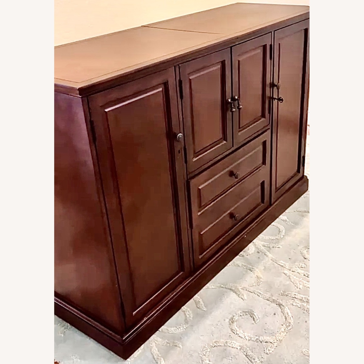 Howard Miller Devino II Wine & Bar Cabinet Hide-A-Bar - image-22