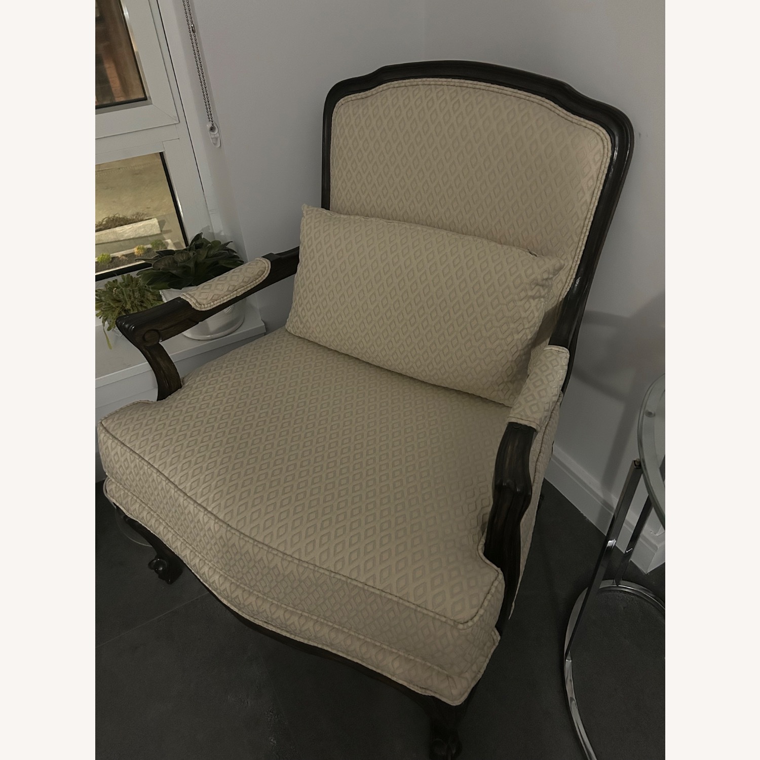 2 Chairs with 1 Matching Ottoman - image-1