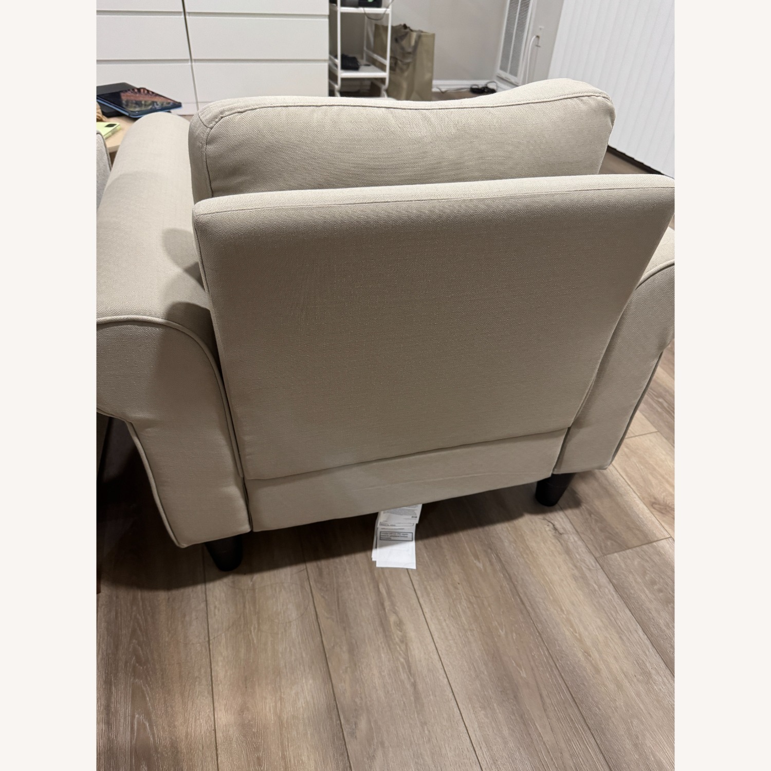 IKEA Gammalbyn Armchair with Ottoman - image-3