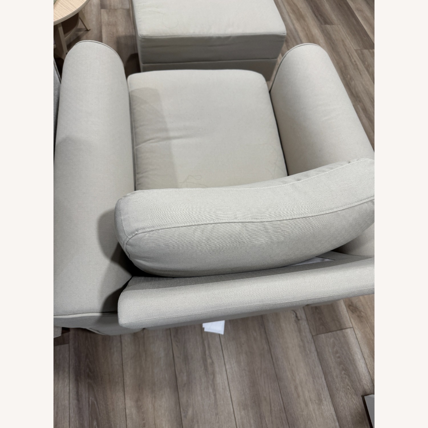 IKEA Gammalbyn Armchair with Ottoman - image-2
