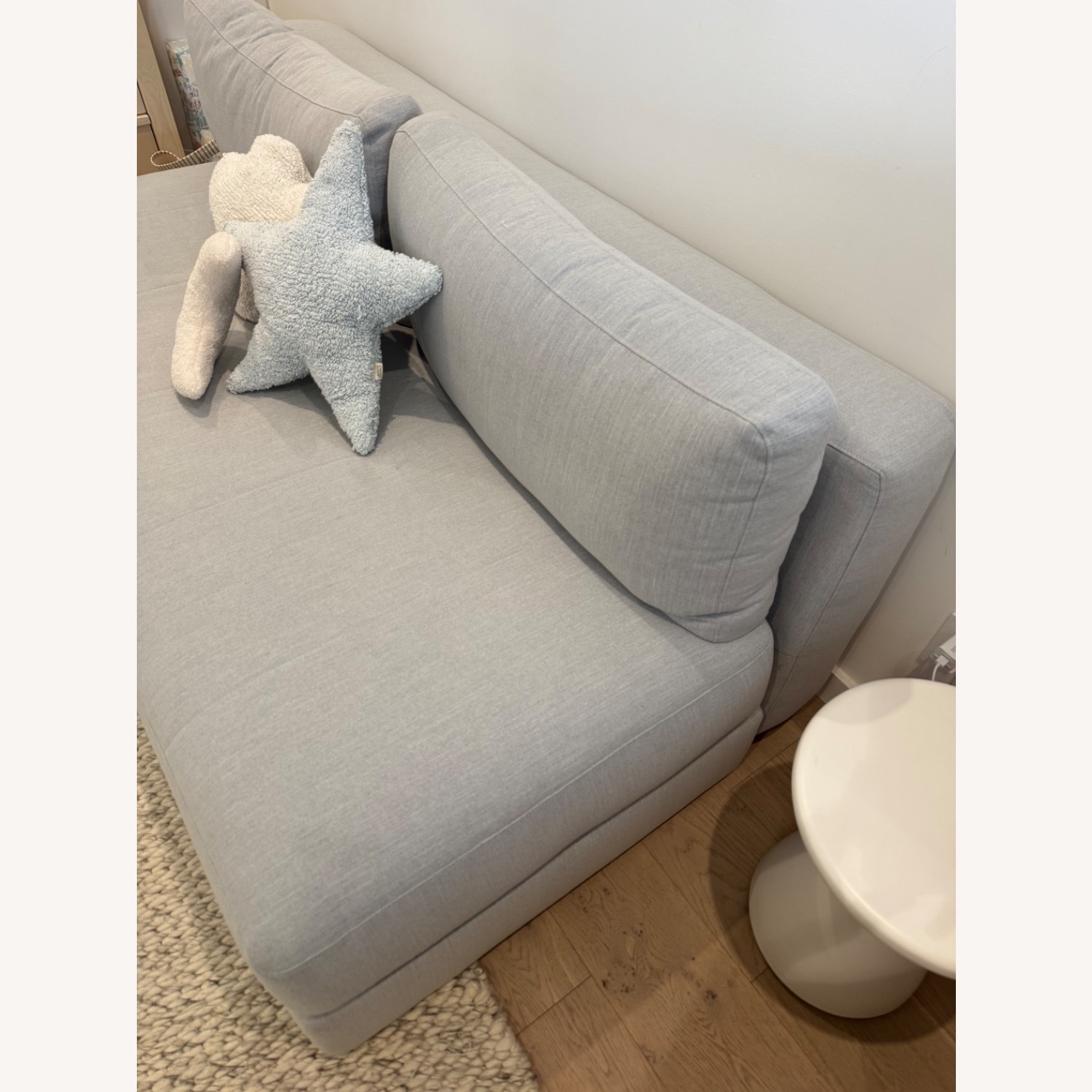 Room & Board Bruno 80" Convertible Sleeper Sofa in Ronan Grey - image-2