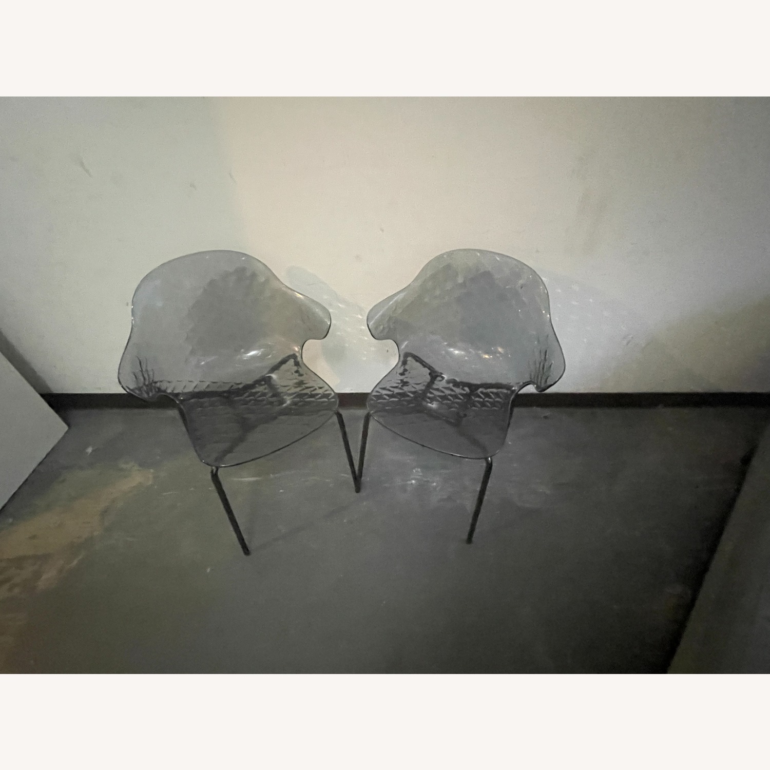 Etlegor Pair of 2 Modern Dining Arm Chairs - image-2