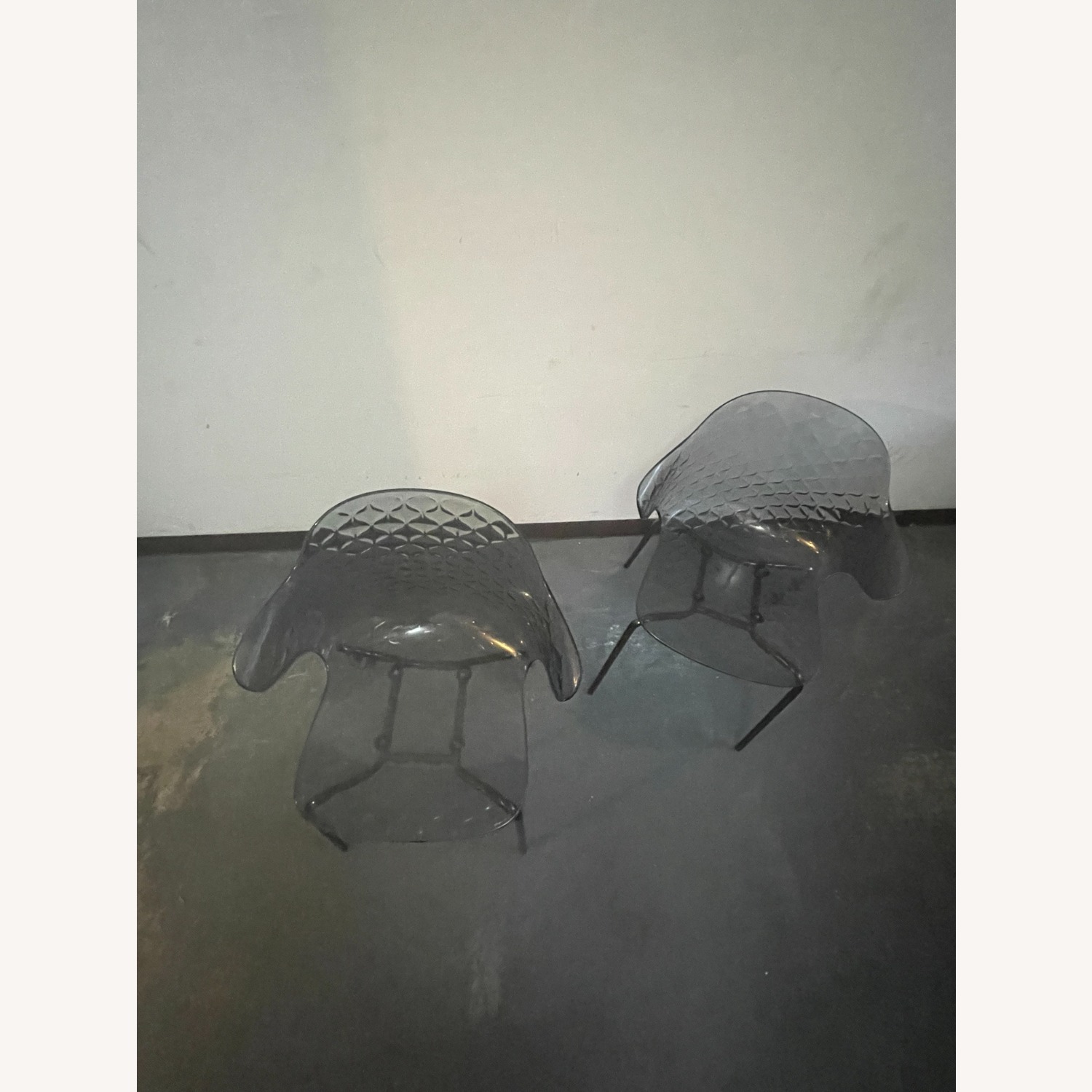 Etlegor Pair of 2 Modern Dining Arm Chairs - image-1