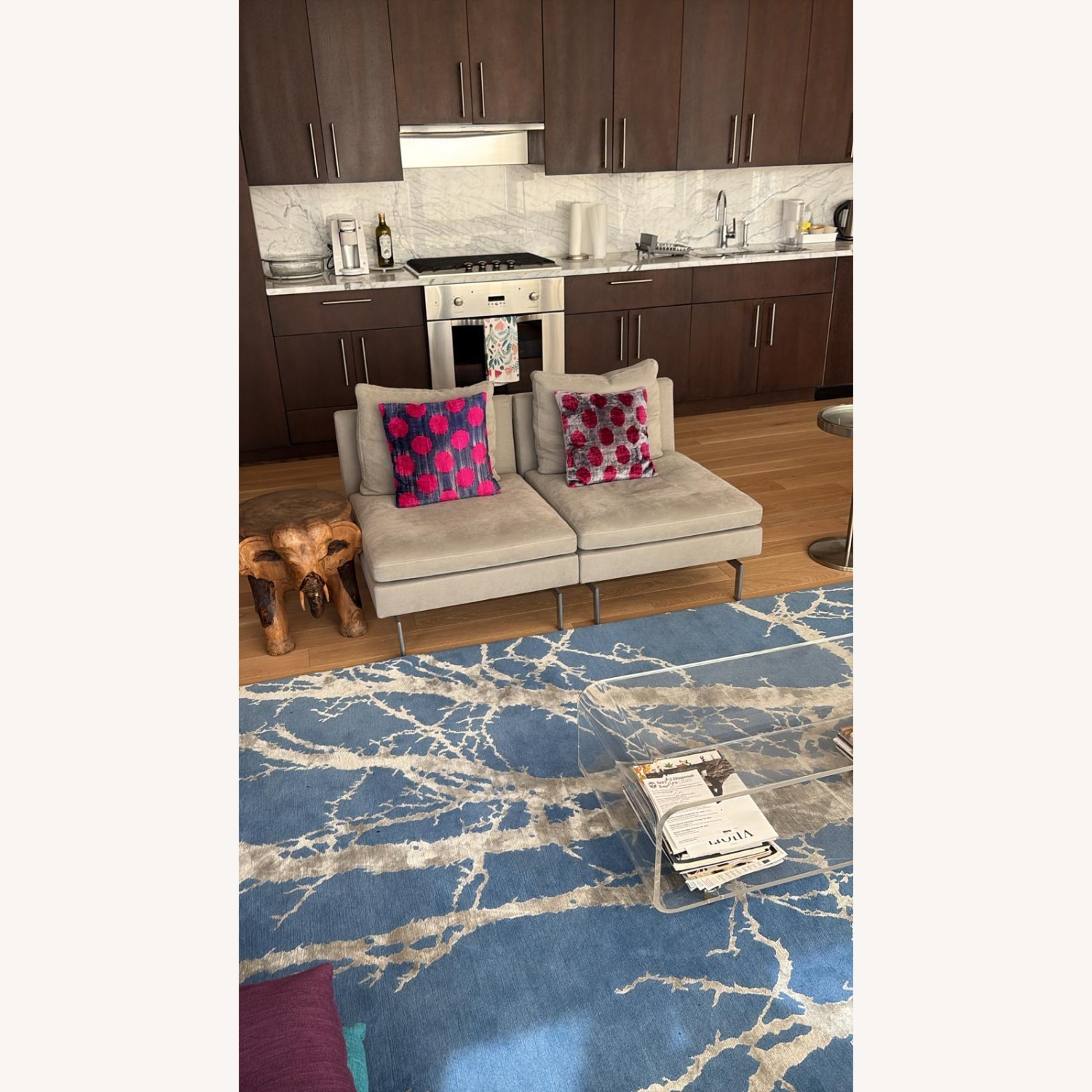 Ligne Roset Armchairs Light Gray - image-3