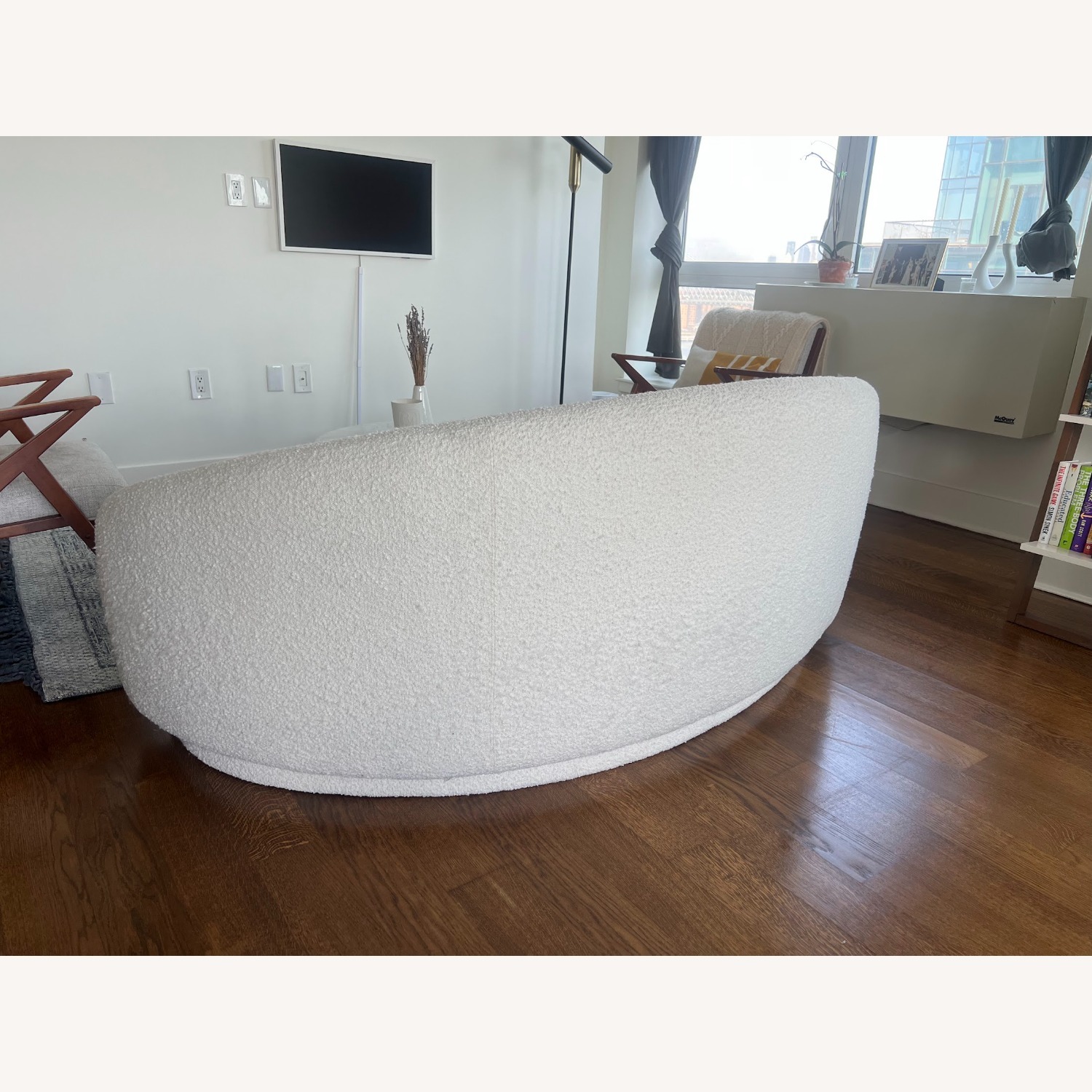 Dyphor Cream Boucle Courtney Sofa - image-5