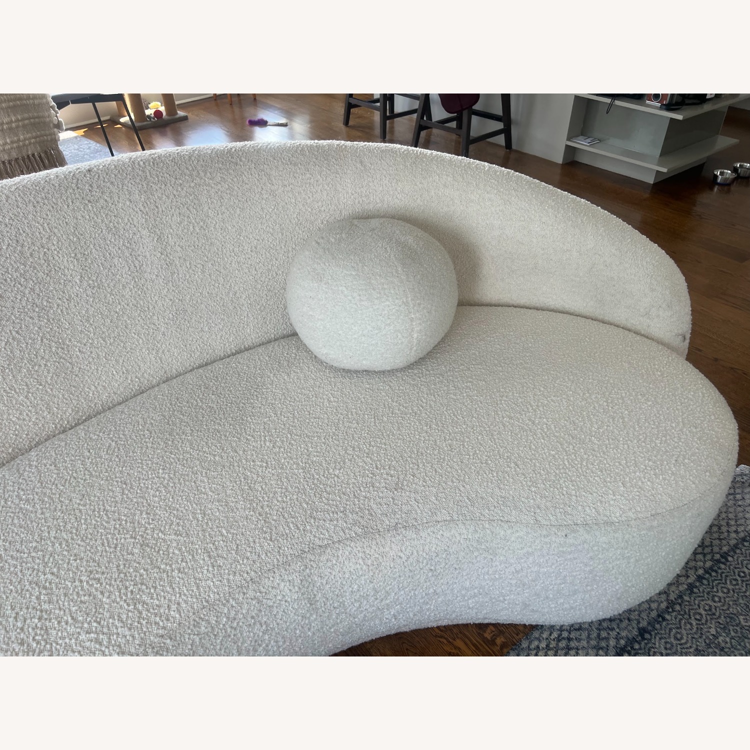 Dyphor Cream Boucle Courtney Sofa - image-7