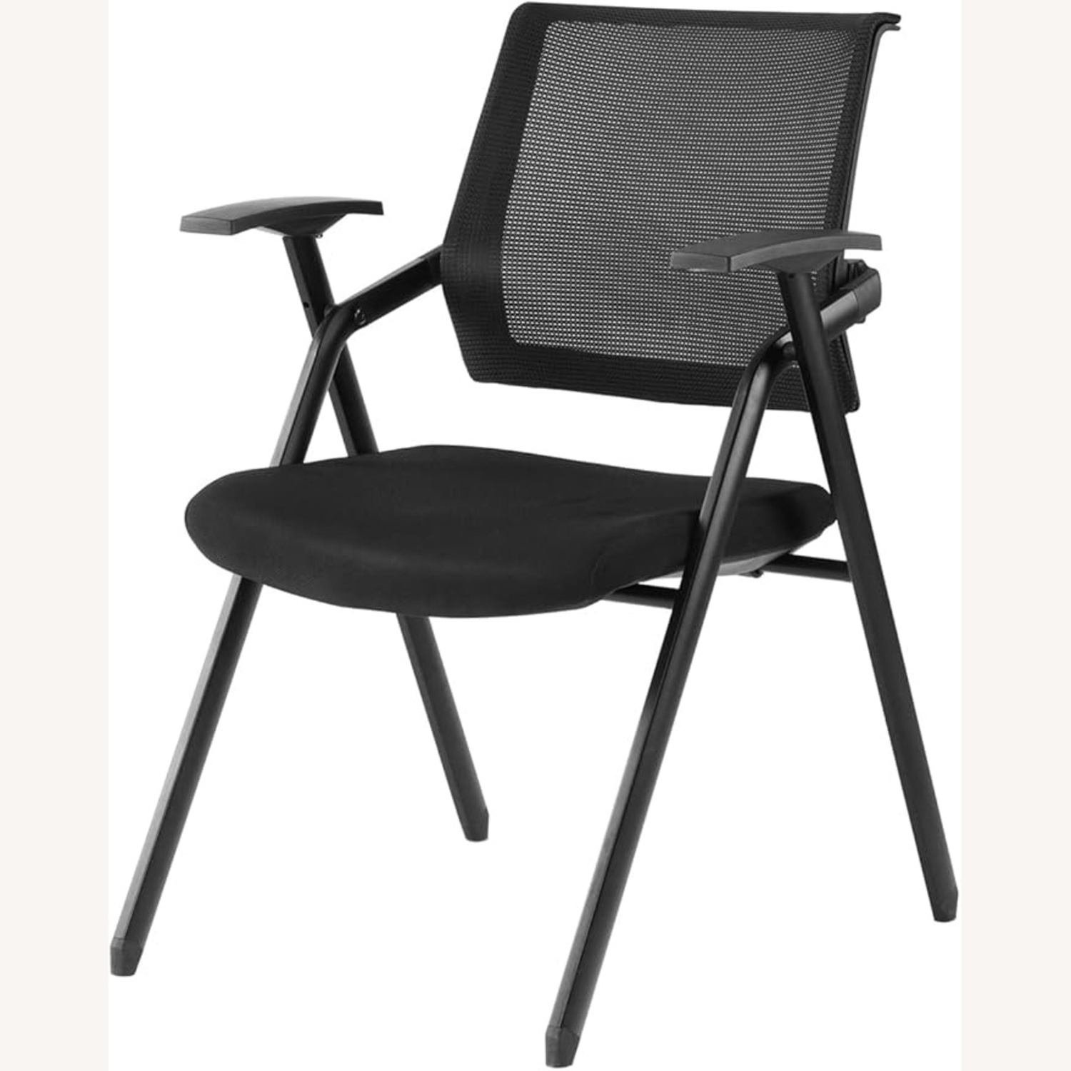 Office Padded Folding Chair with Arms - image-5