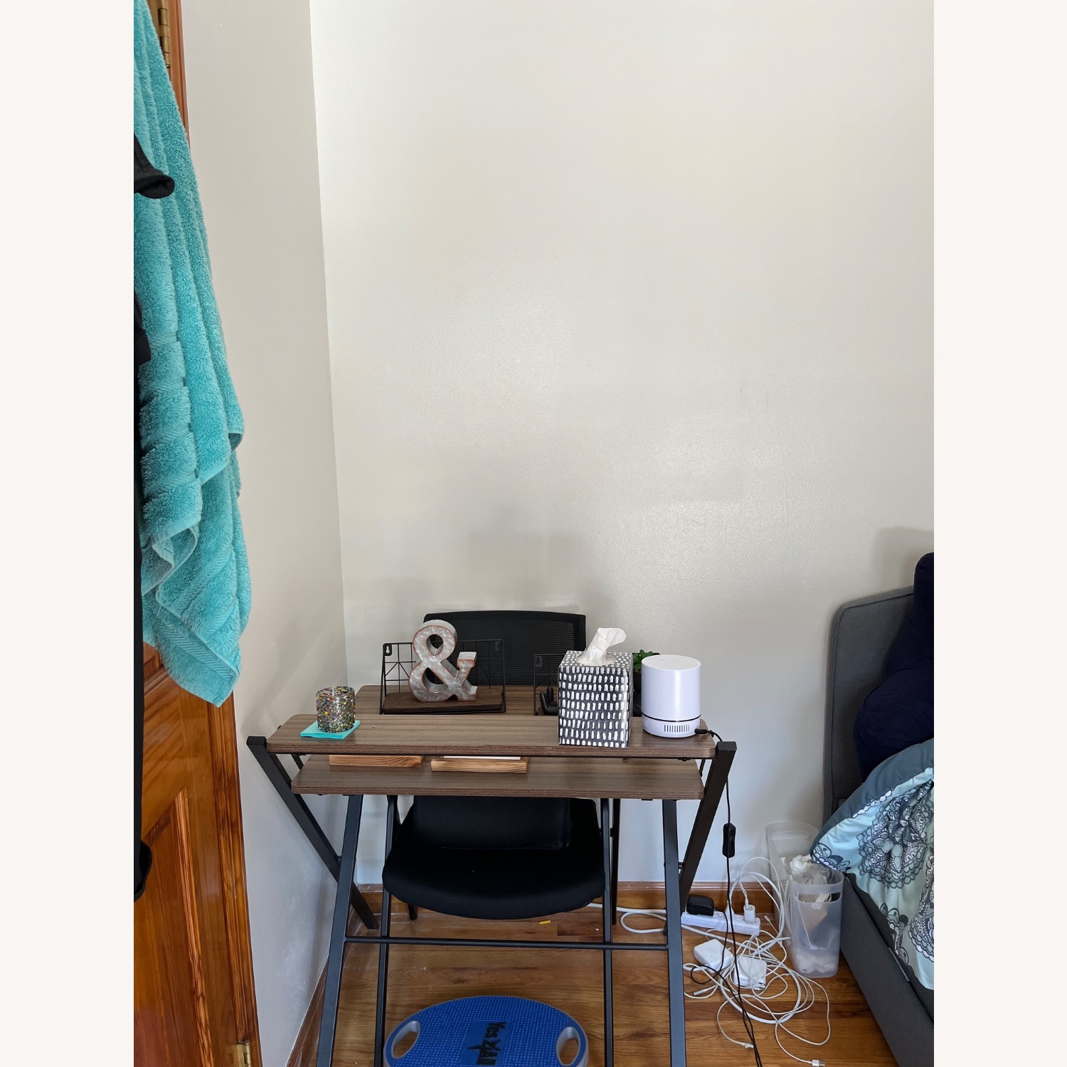 Office Padded Folding Chair with Arms - image-4