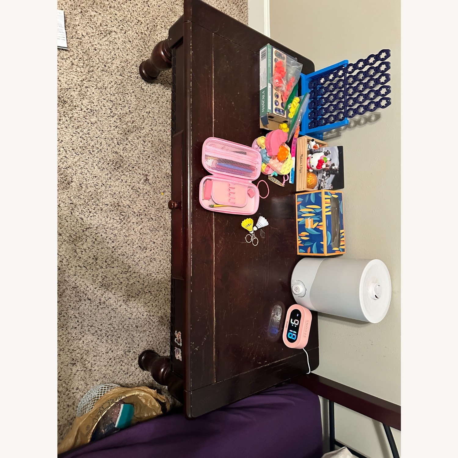 3 Side Tables (1 Long and 2 Square) - image-1