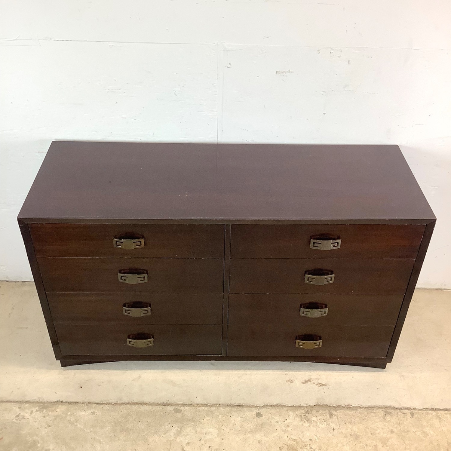 Vintage Eight Drawer Mahogany Dresser - image-3