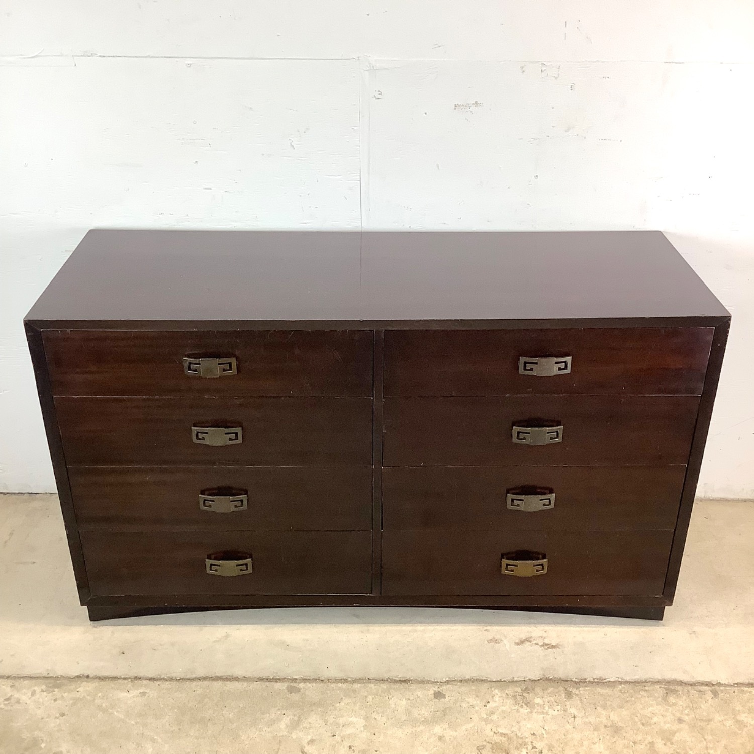 Vintage Eight Drawer Mahogany Dresser - image-18