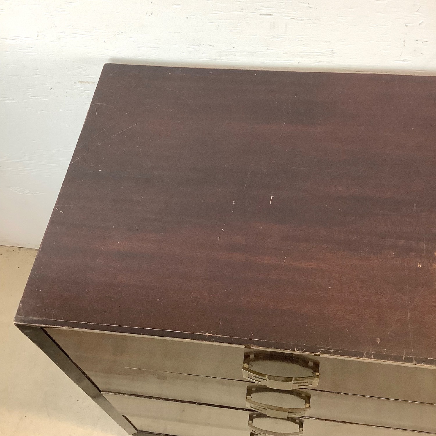 Vintage Eight Drawer Mahogany Dresser - image-13