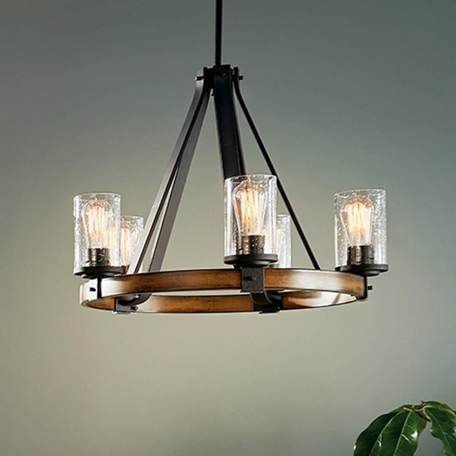 Kichler Barrington Farmhouse Light Chandelier - image-2