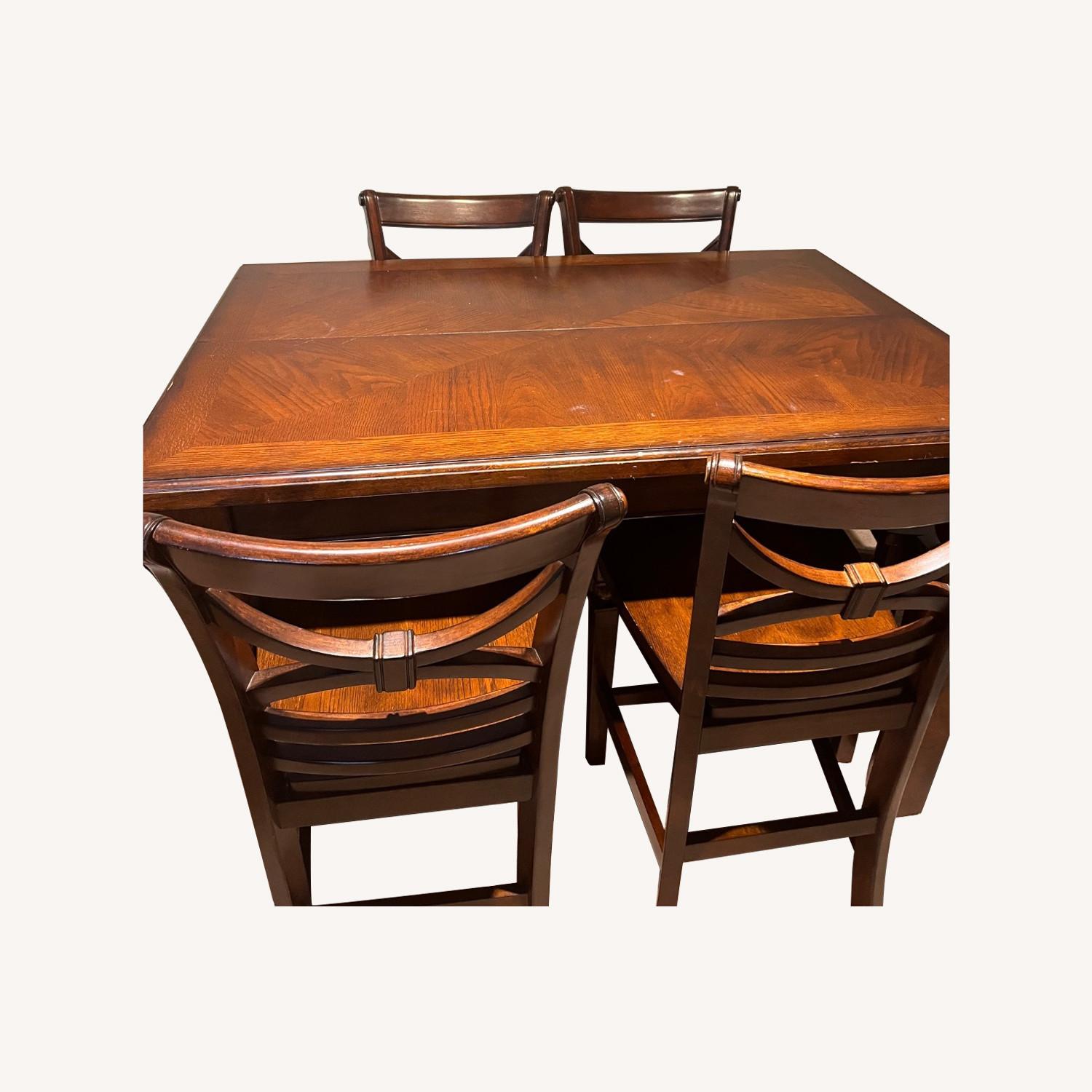Real Wooden Dining Table - image-0