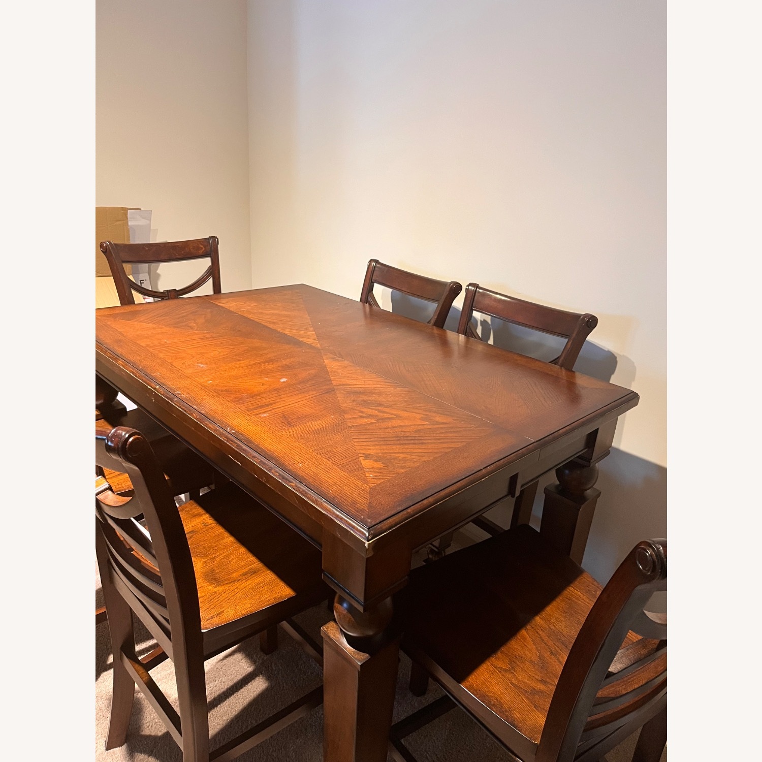 Real Wooden Dining Table - image-1