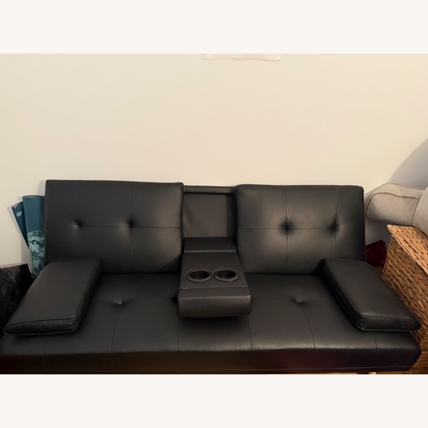 Advait Twin 65.35" Split Back Convertible Sofa - image-2