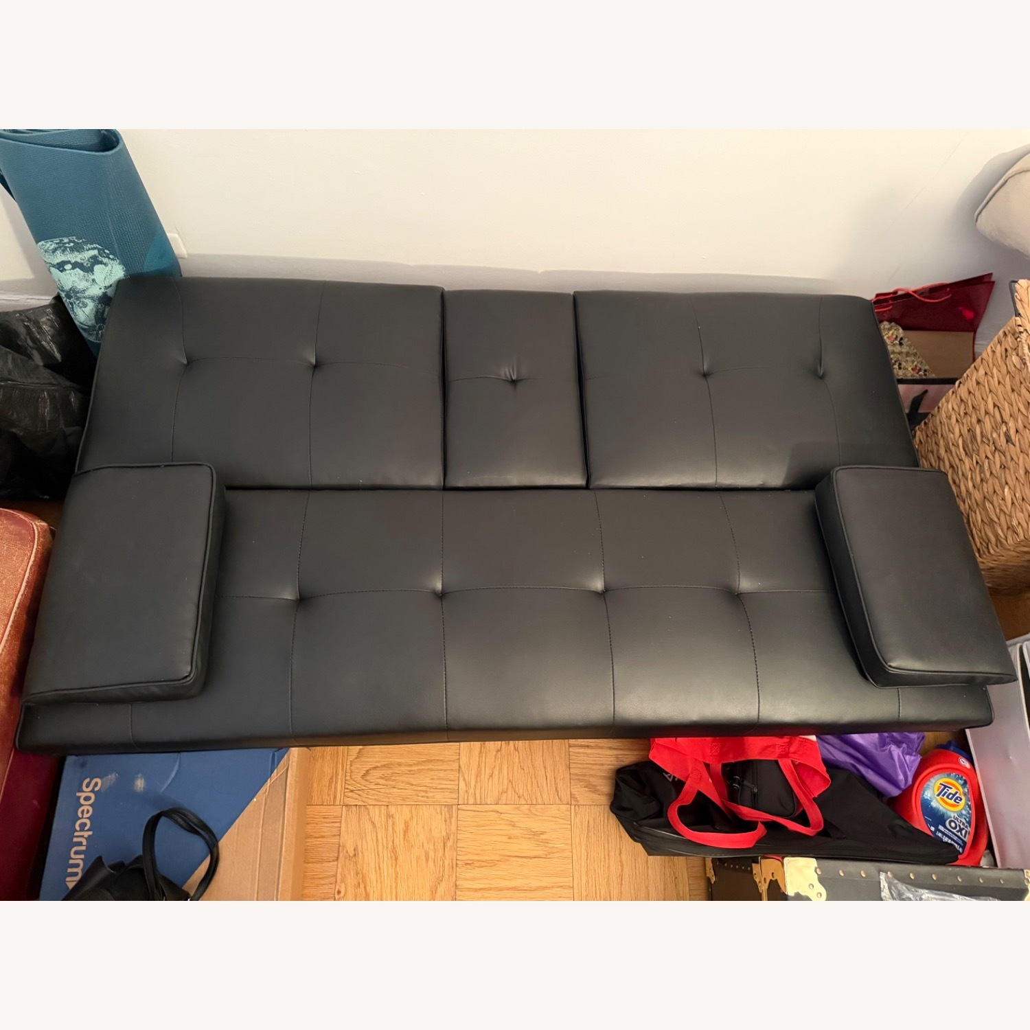 Advait Twin 65.35" Split Back Convertible Sofa - image-3