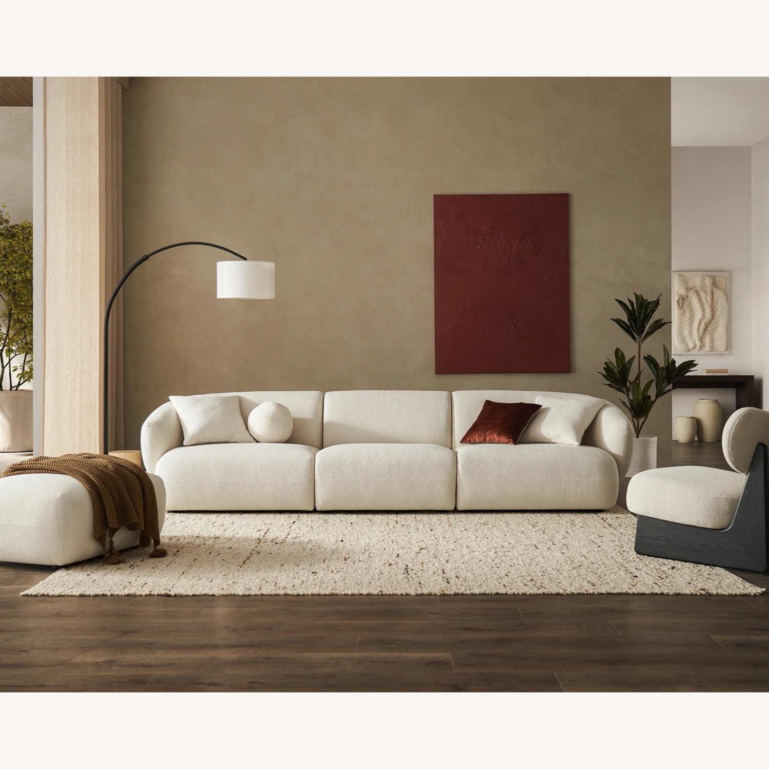 Castlery Auburn Fabric Extended Sofa - image-1
