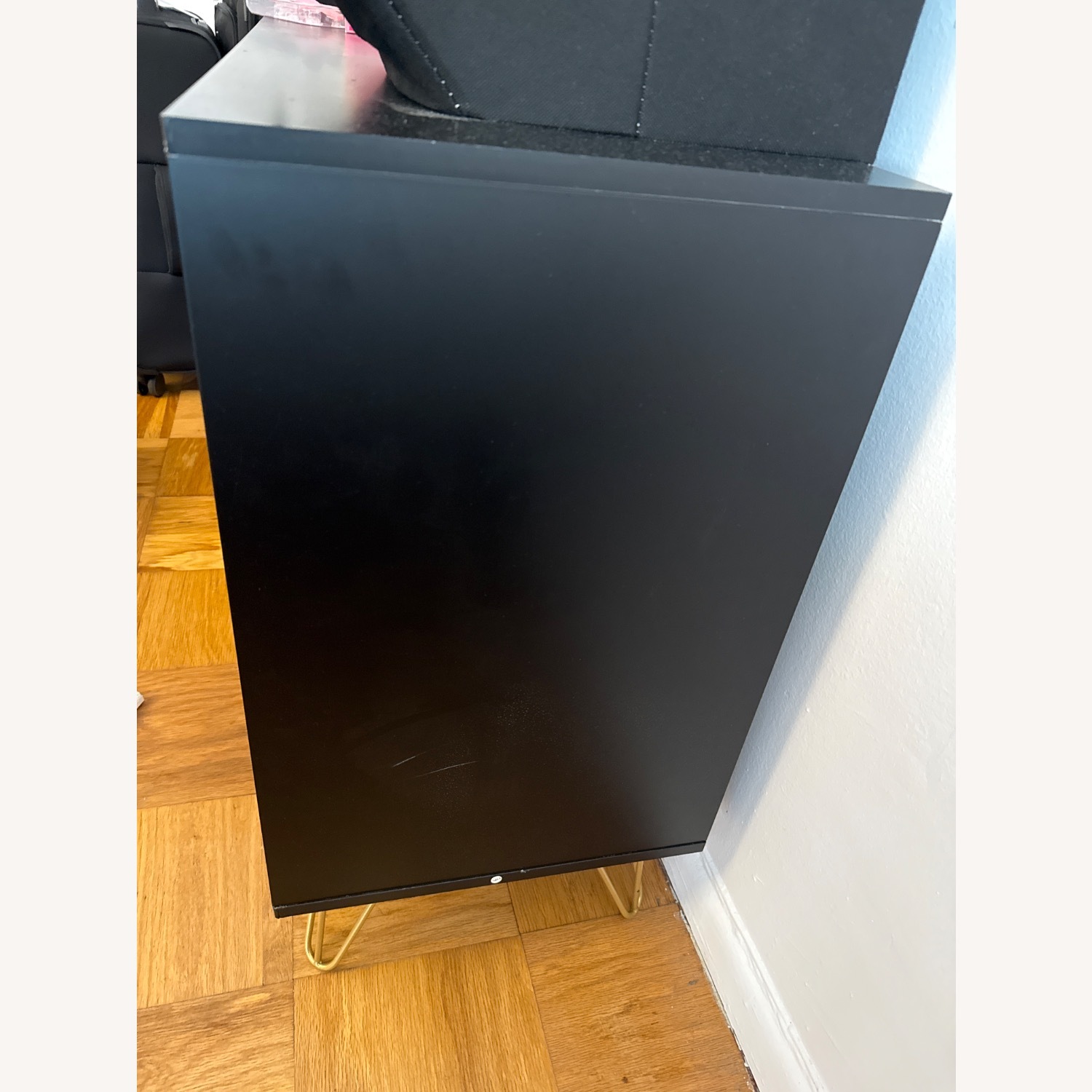Black Dresser with Gold Handles - image-2
