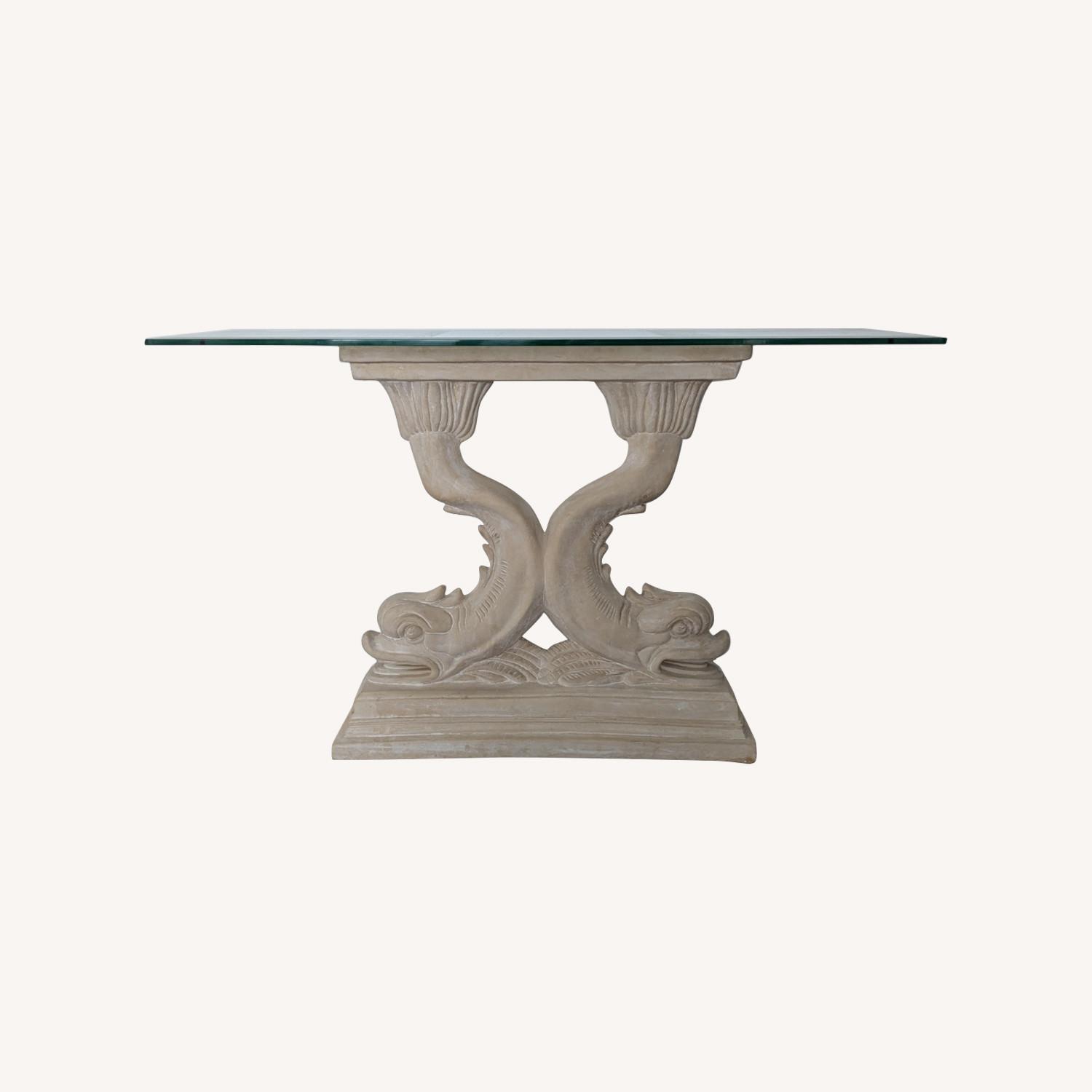 Antique Fish Console Table - image-0