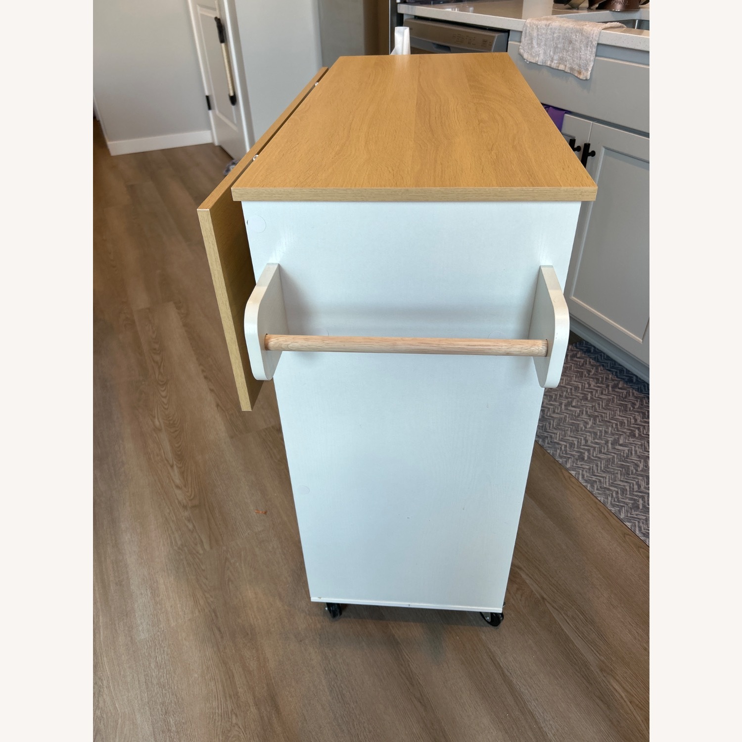 Ironck Rolling Kitchen Island Table  - image-3