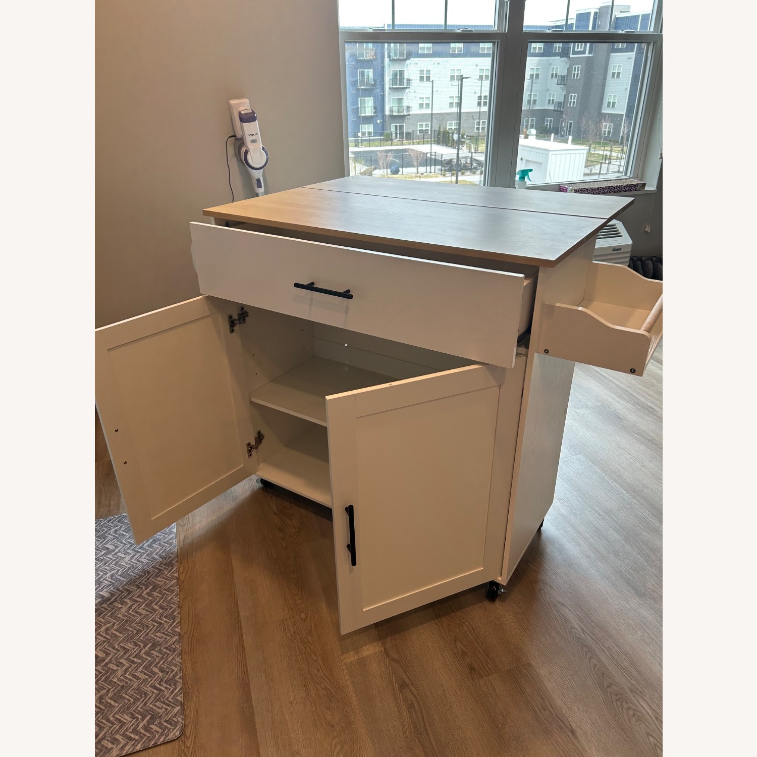 Ironck Rolling Kitchen Island Table  - image-2