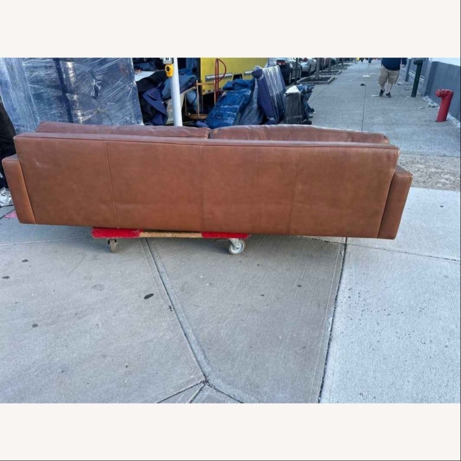 Room & Board Pierson Leather 89" Sofa - image-10