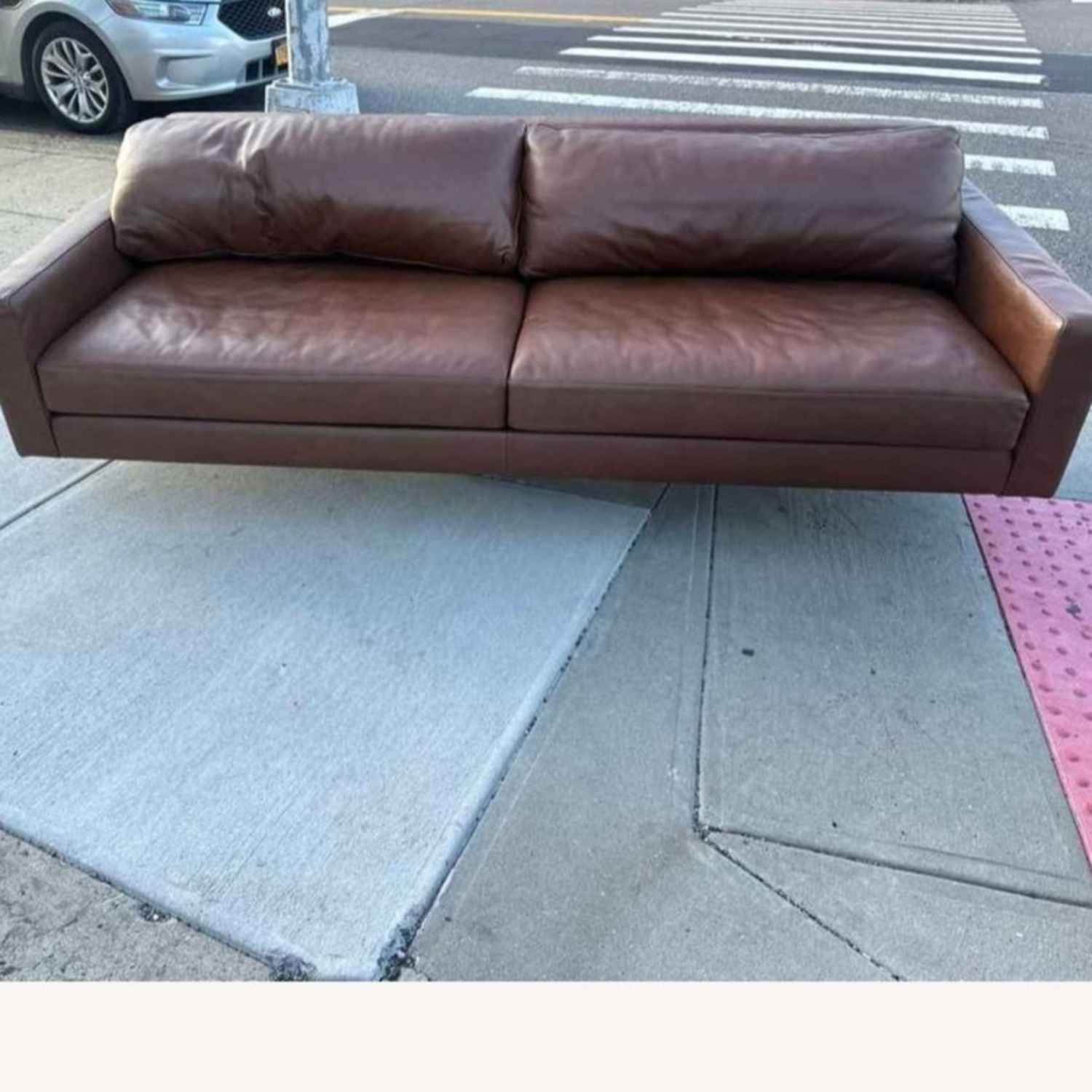 Room & Board Pierson Leather 89" Sofa - image-11