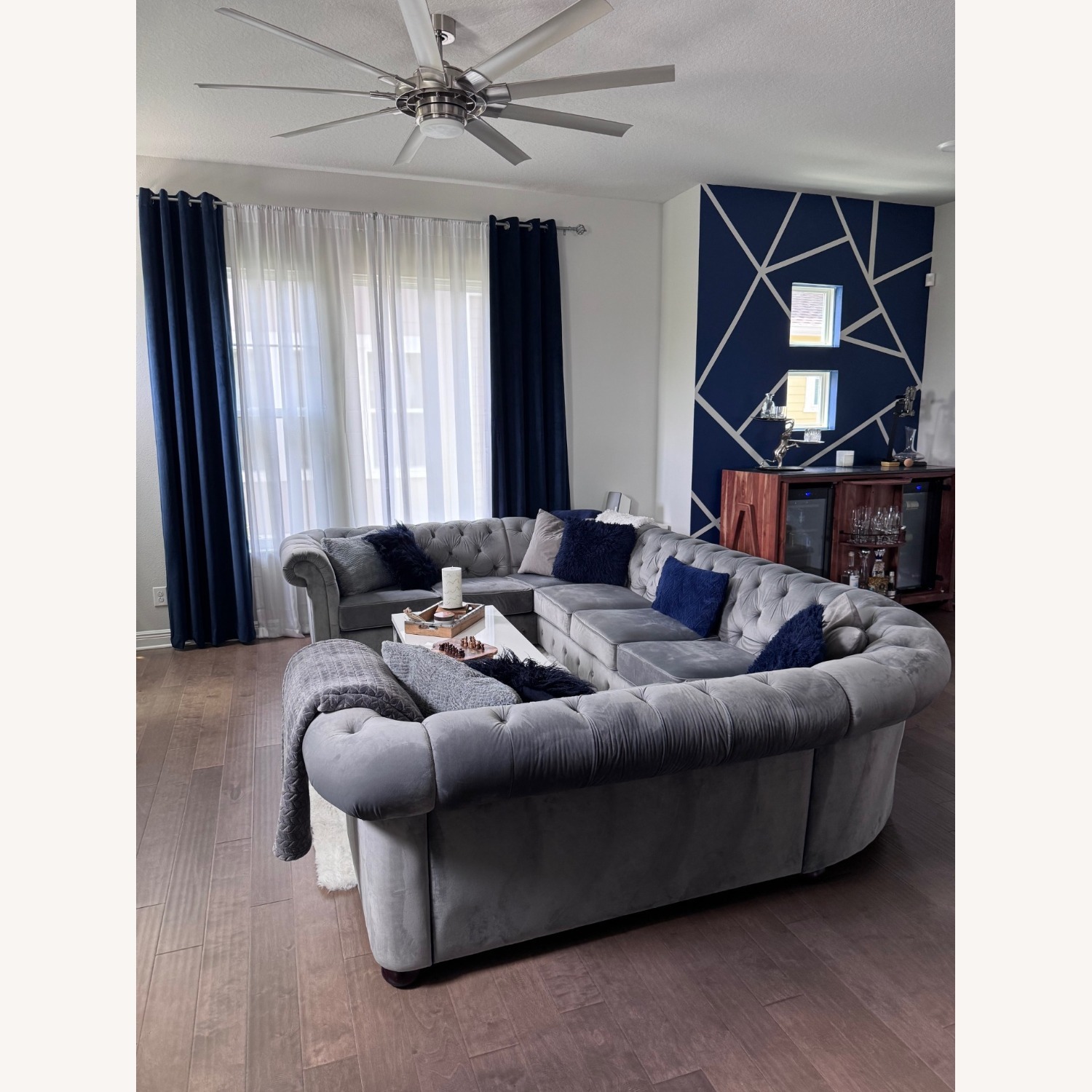 Gray Sectional - image-3