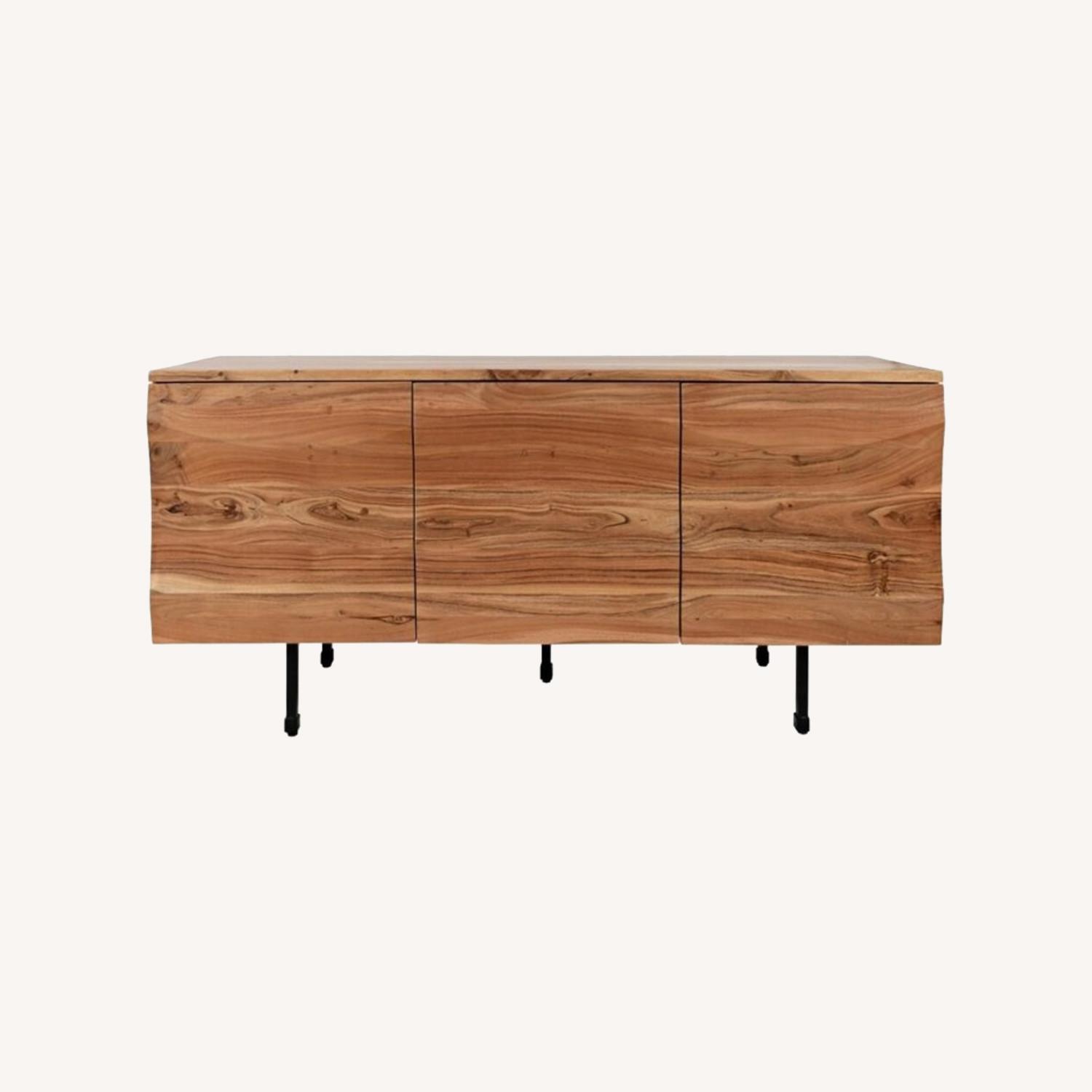 Jofran The Wave Natural Accent Cabinet - image-0