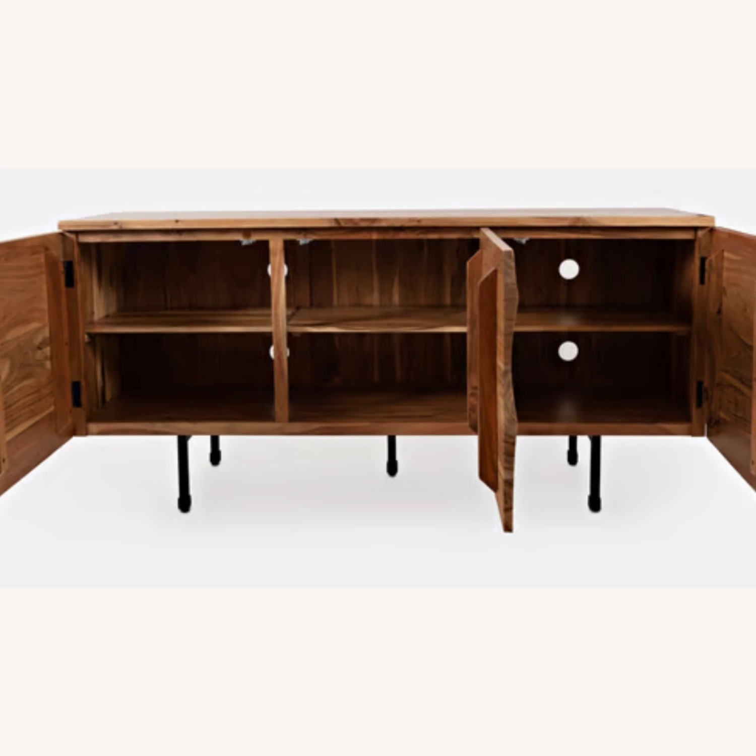 Jofran The Wave Natural Accent Cabinet - image-3