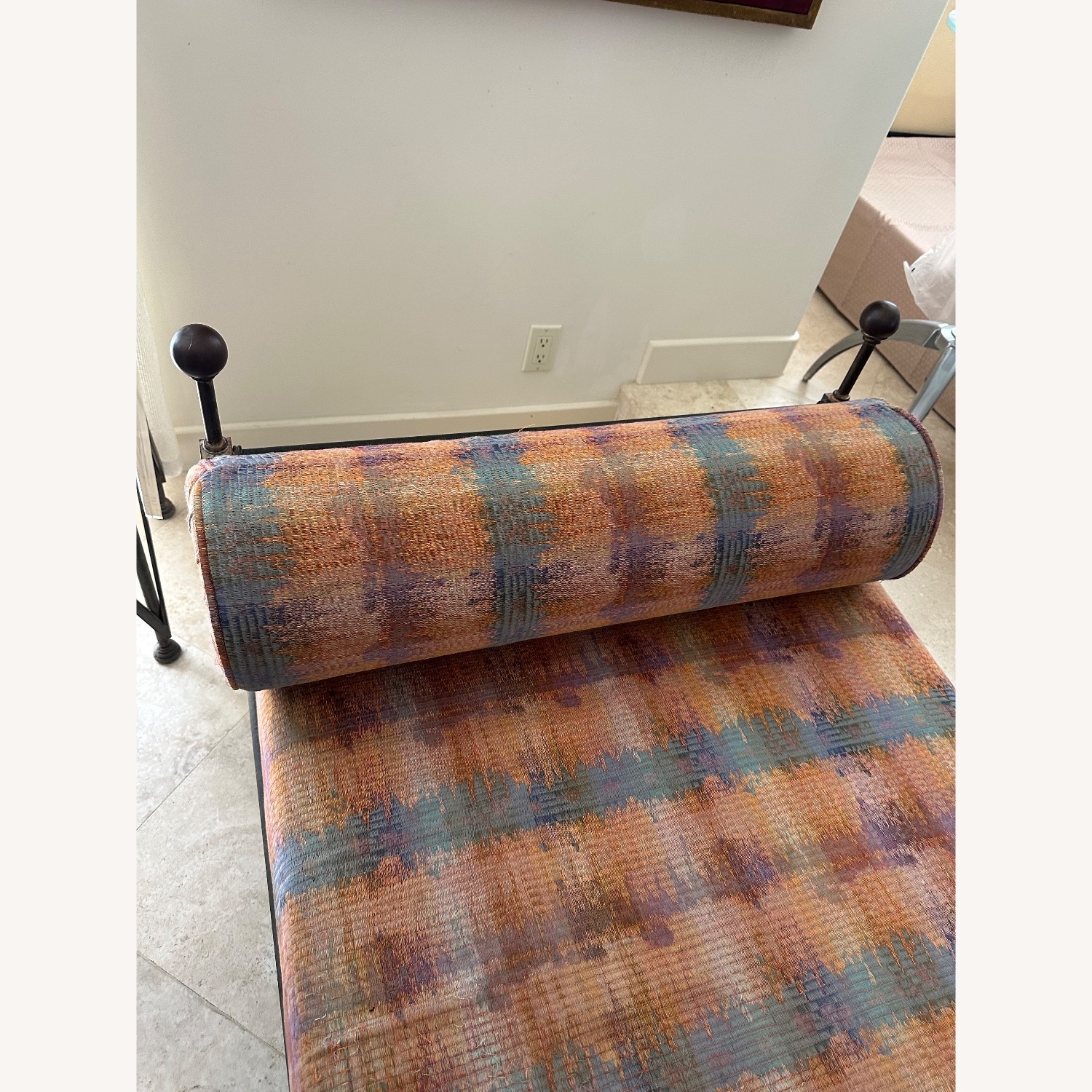 Vintage Mercato Interiors Wrought Iron Day Bed - image-2