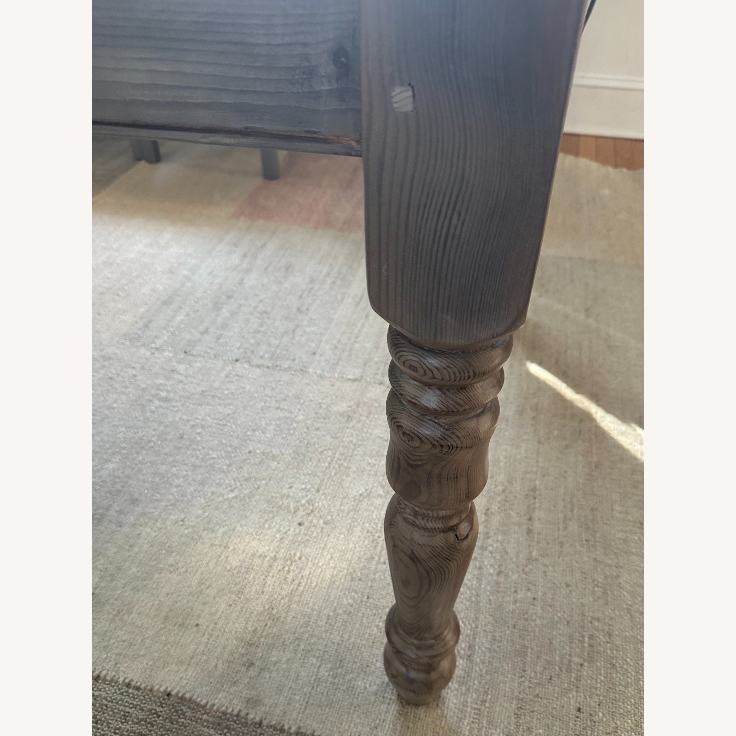 Restoration Hardware Pine Dining Table - image-3