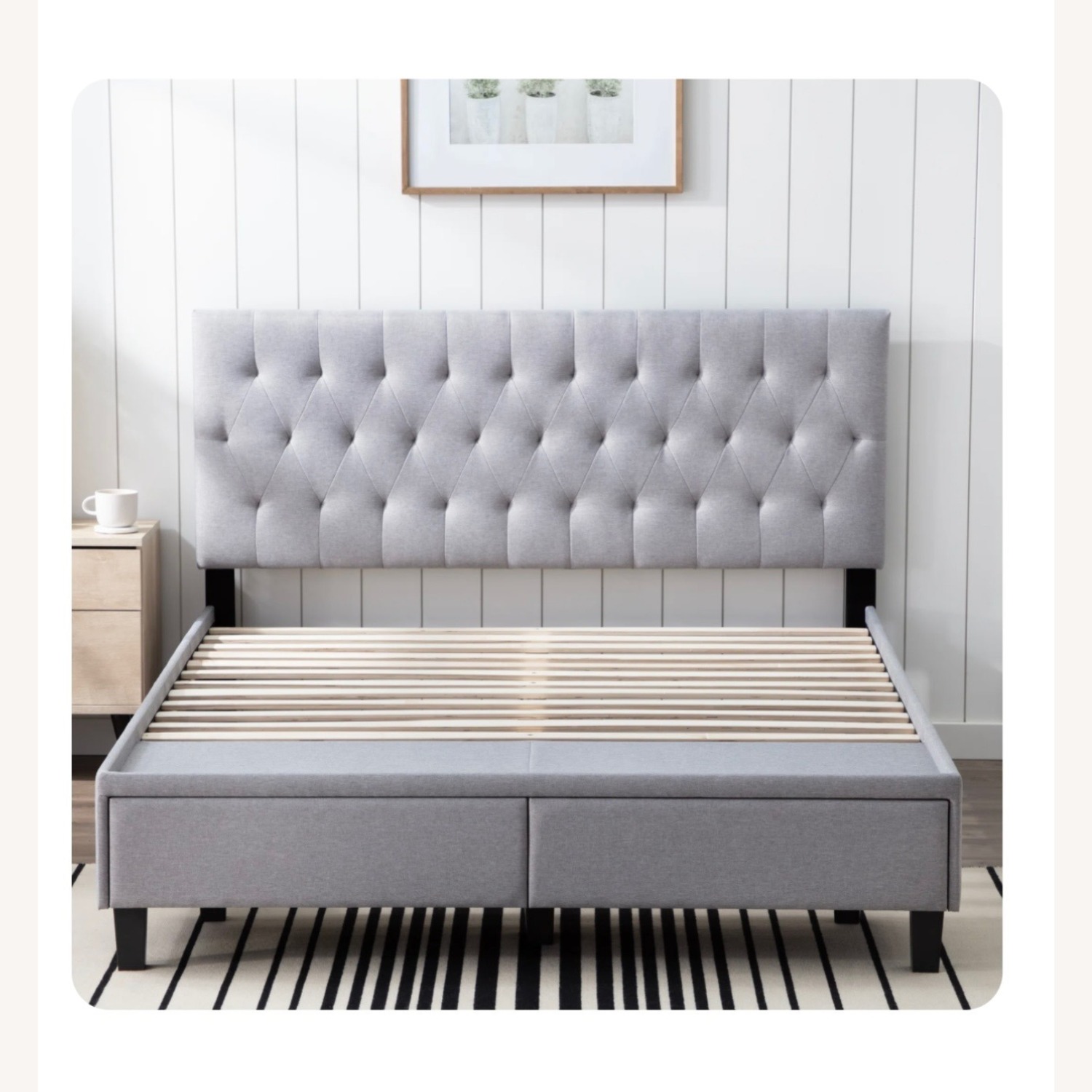 Wayfair Tufted Upholstered Storage Platform Full Size Bed - image-4