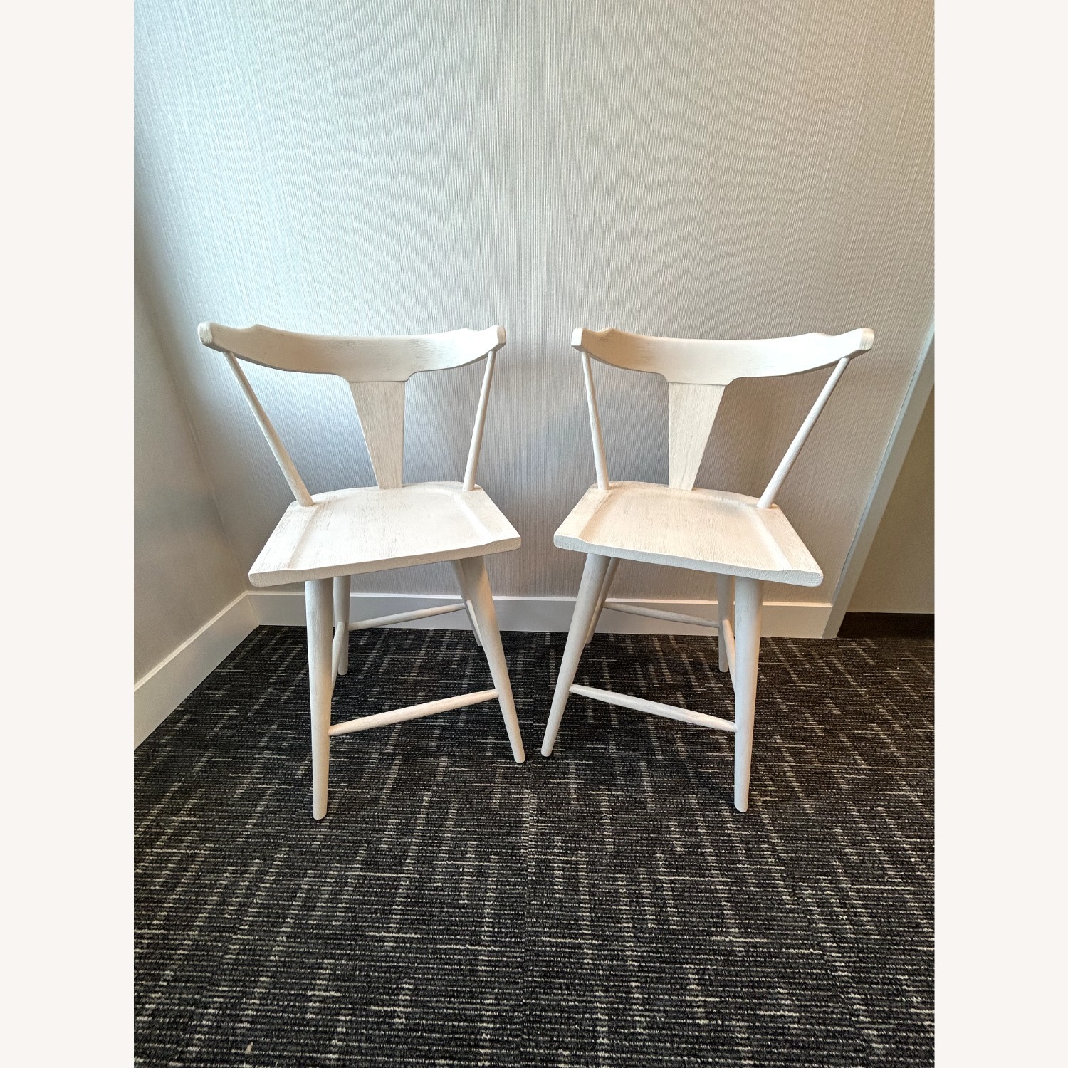 Anthropologie Mackinder Counter Height Chairs - image-1