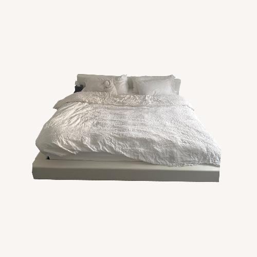 Used Vegan Leather King Low Cloud Bed  for sale on AptDeco