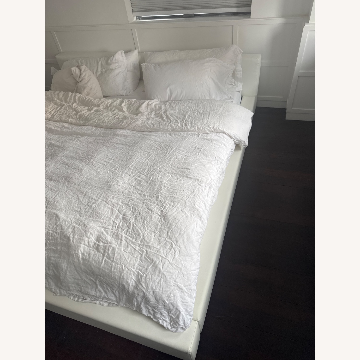 Vegan Leather King Low Cloud Bed  - image-3