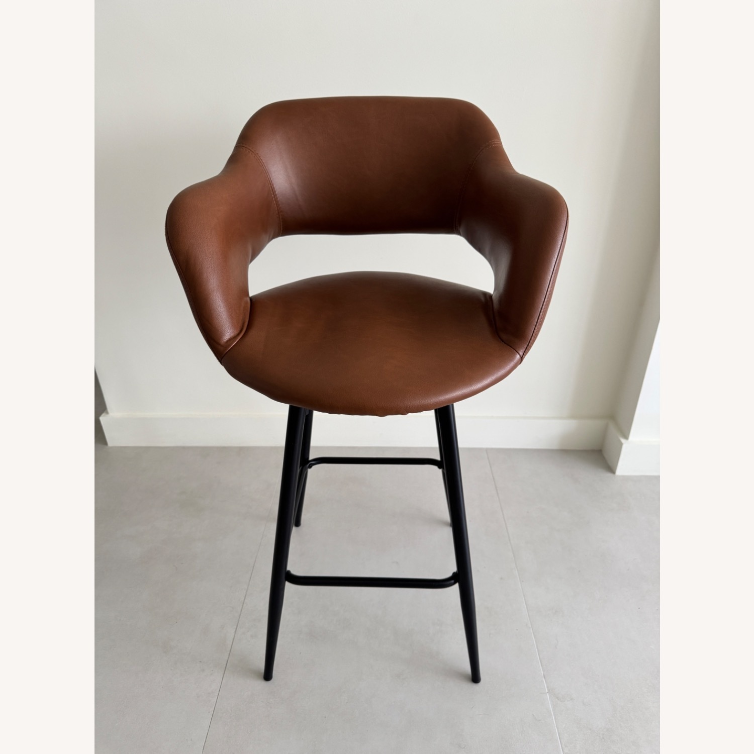 AllModern Lake Brown Bar Stools Set of 2 - image-5