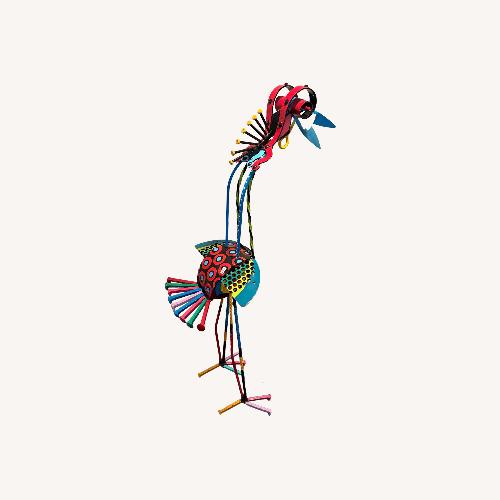 Used Fun Metal Decor Bird for sale on AptDeco