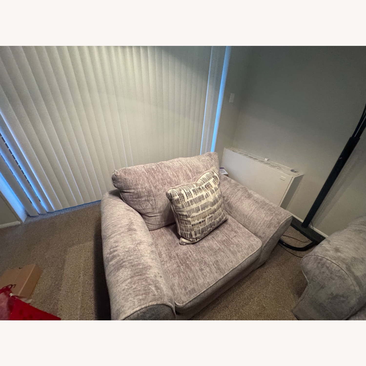 Light Grey Sectional Couch - image-3