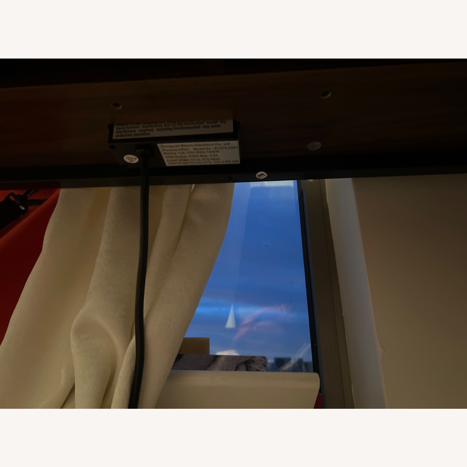 Target Small Computer Desk Brown - image-5