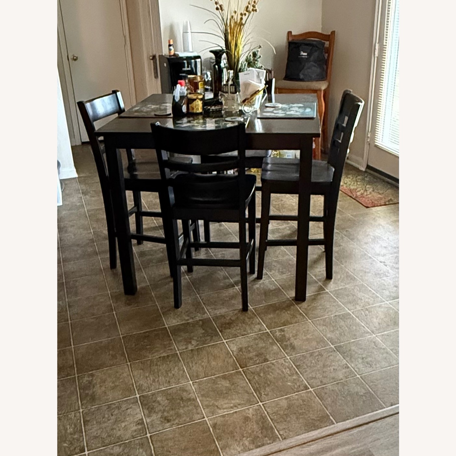 Vintage Black Dining Set - image-3