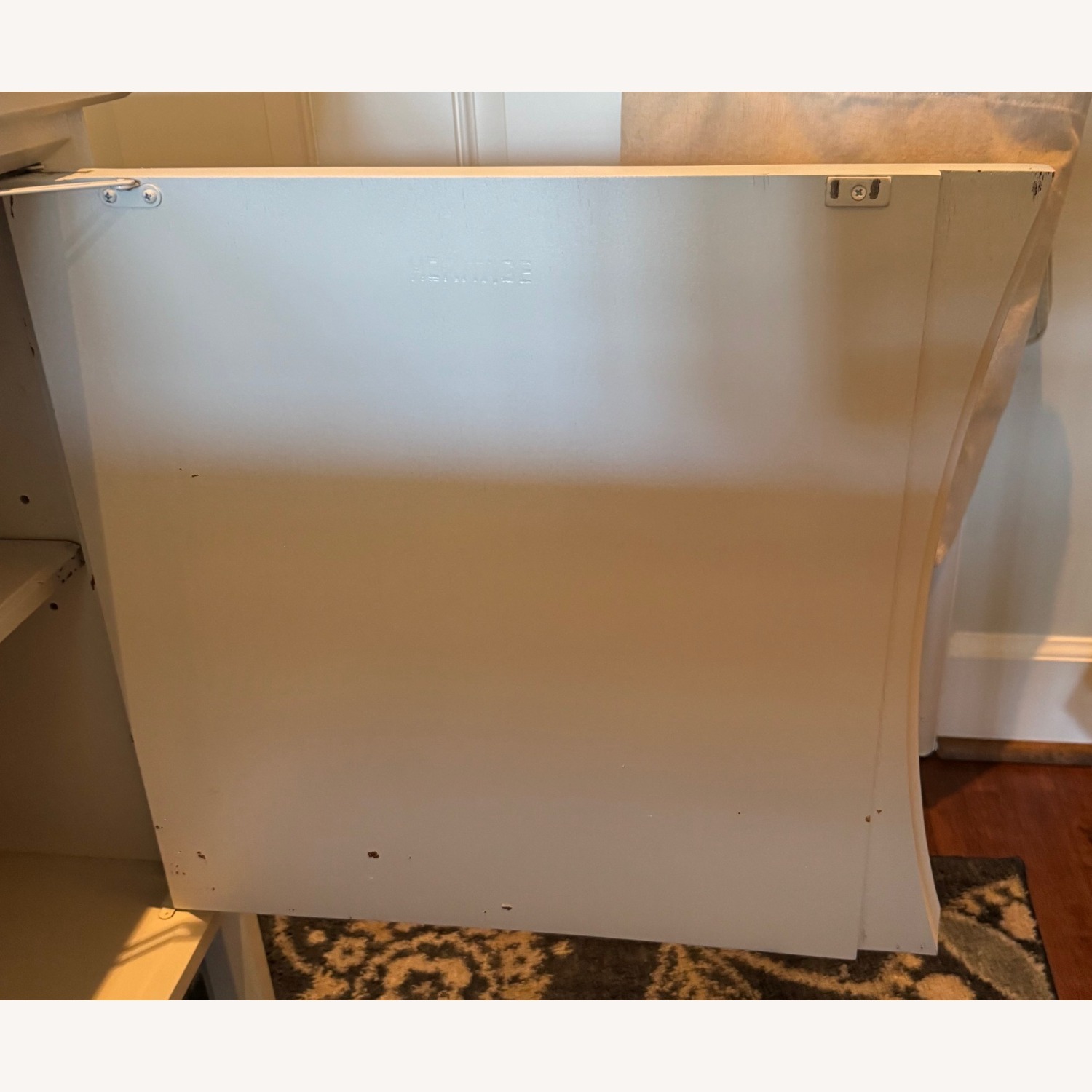 Mid-Century Modern Solid Wood Dresser, White - image-3