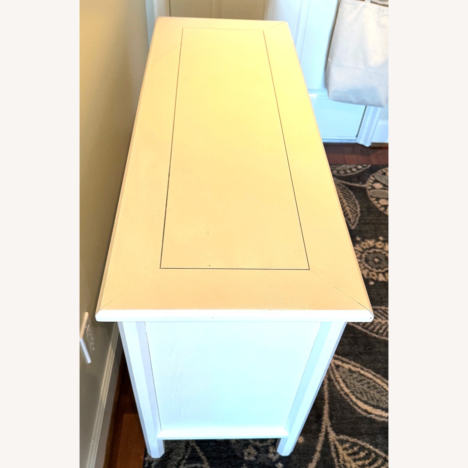 Mid-Century Modern Solid Wood Dresser, White - image-5