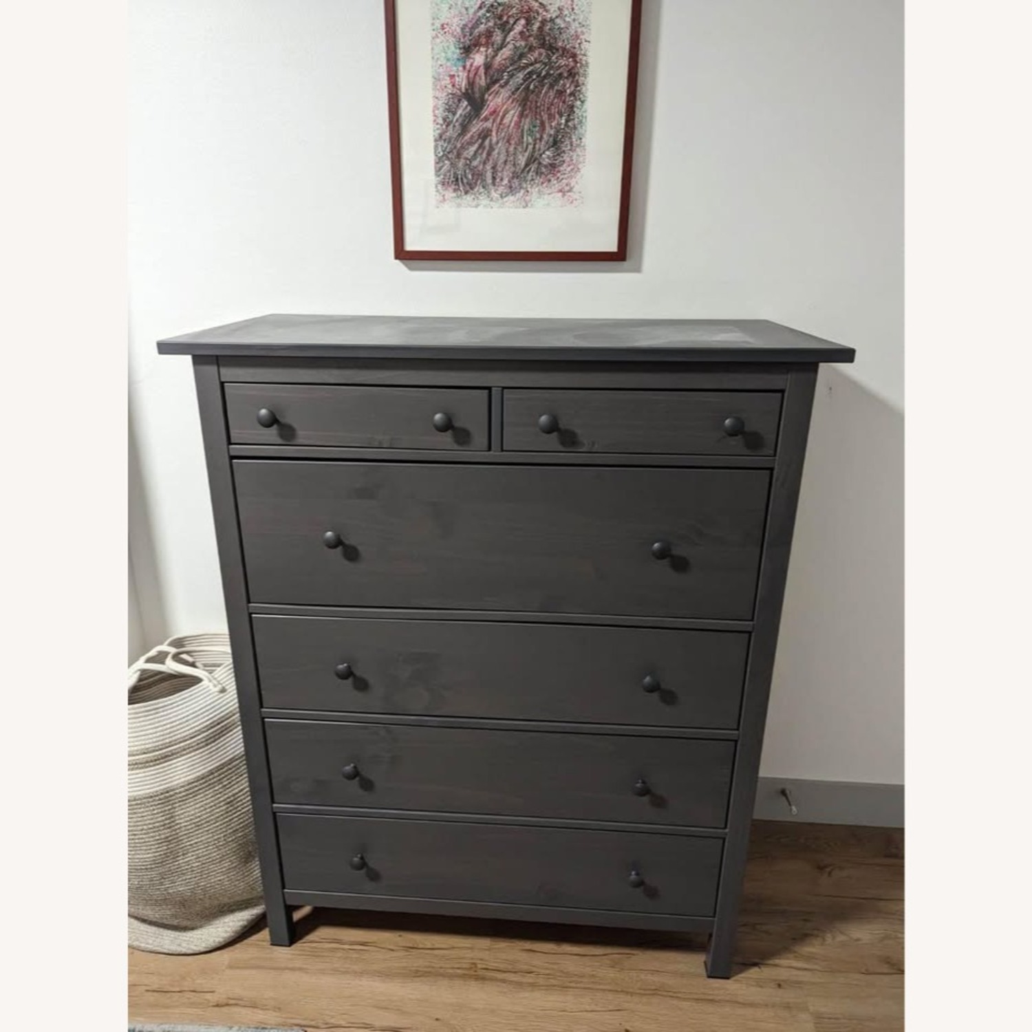 IKEA HEMNES 6 Drawer Dresser - image-1