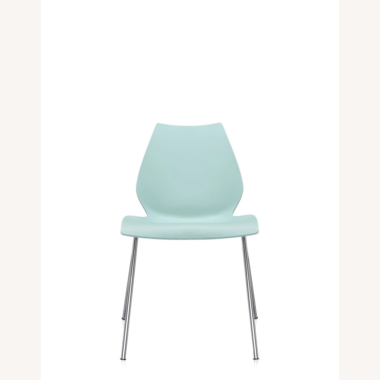 Set of 4 Kartell Maui Chairs in Blue - image-11