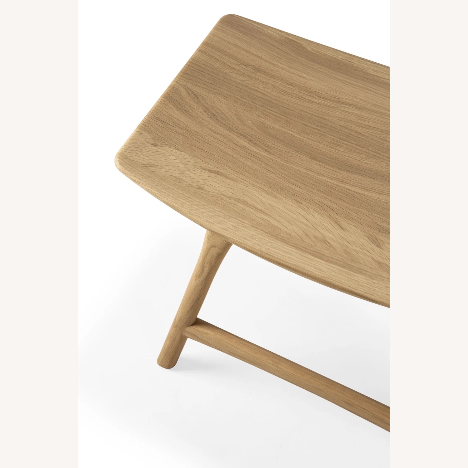 ABC Home Oak Osso Dining Stool - image-1
